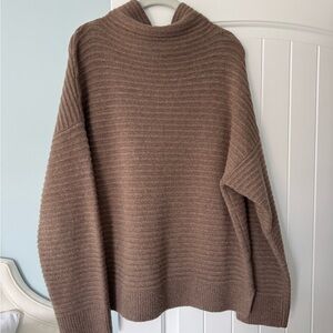 Madewell Mockneck Ribbed Sweater